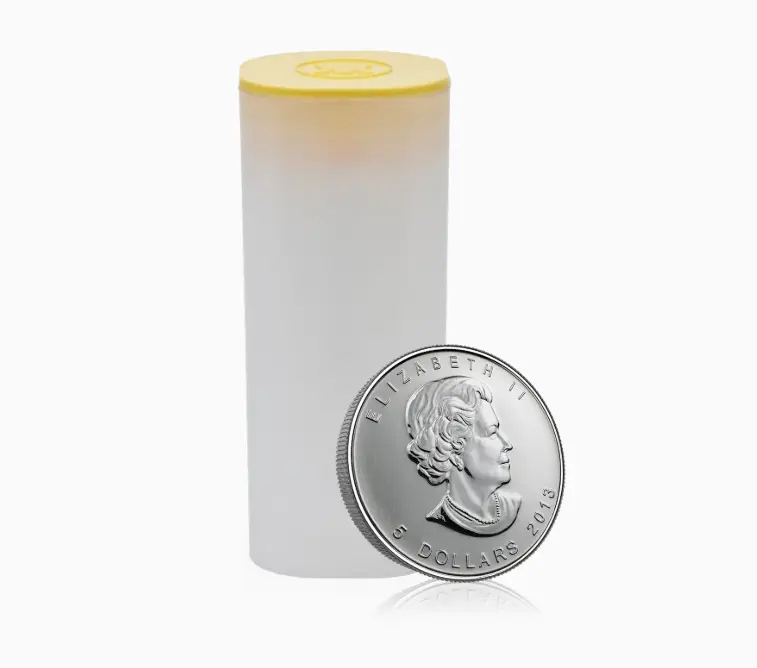 1 oz Feinsilbermünzen | Maple Leaf | Verpackungseinheit = 25 Stück