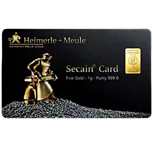 1 Gramm Goldbarren | Heimerle + Meule Pforzheim